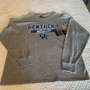 Gray Kentucky Wildcats Long Sleeve Shirt